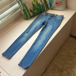 Kids rockstar jeggings . Old navy size 10 in youth